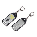 Laser Pointer and LED Dual Function Keychain